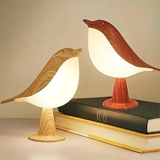 Touch Switch Bedside Bird Lamps