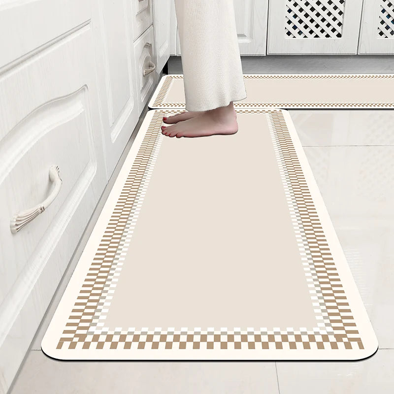 Kitchen Door Step Absorbent Non-Slip Foot Mat