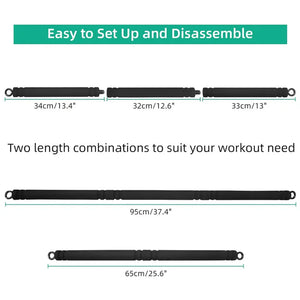 Multi-Functional Portable Weighted Exercise Pilates Bar