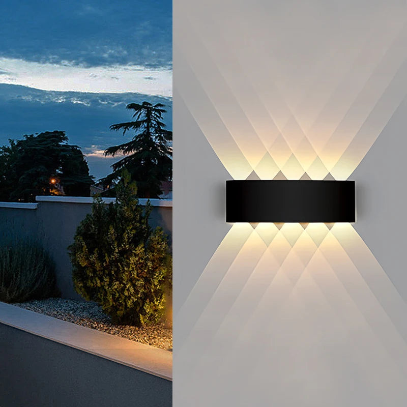 Waterproof IP65 Outdoor Wall Lamp Garden Porch Light