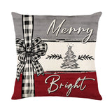 Christmas Cushion Cover Pillowcase,