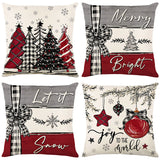 Christmas Cushion Cover Pillowcase,