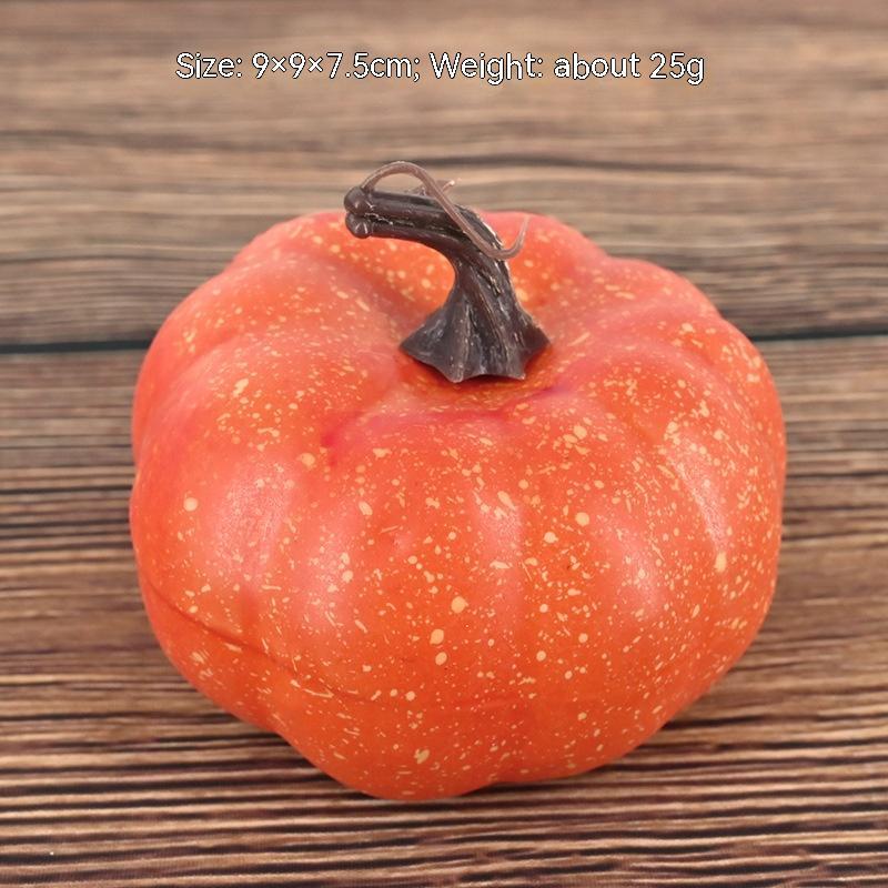 High Simulation Flat Pumpkin Artificial Pumpkin Halloween