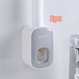 Wall-Mounted Automatic Toothpaste Dispenser Set,