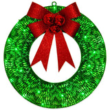 50CM Luminous LED Christmas Garland Wreath