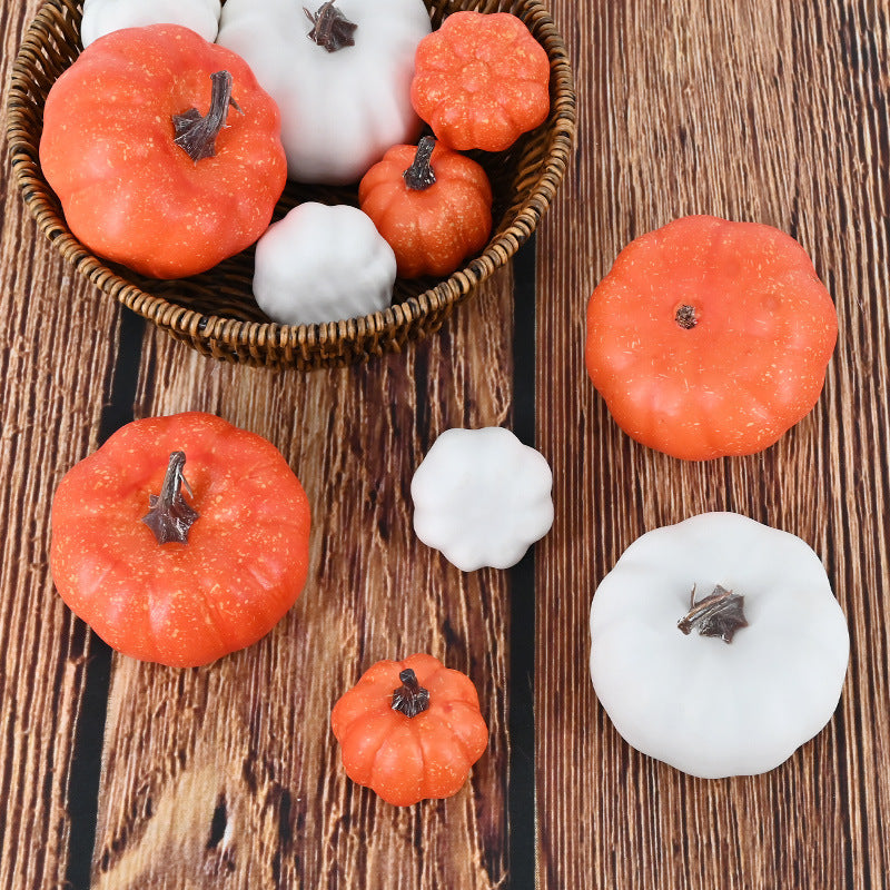 High Simulation Flat Pumpkin Artificial Pumpkin Halloween