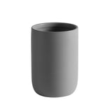 Matte Black Bathroom Accessories Set Plastic Soap Dispenser Toothbrush Holder Cup Soap Dish For Modern Bathroom Decor